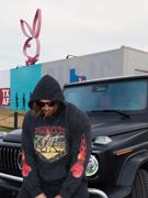 MANTO hoodie Ivo Fighters oversize- black